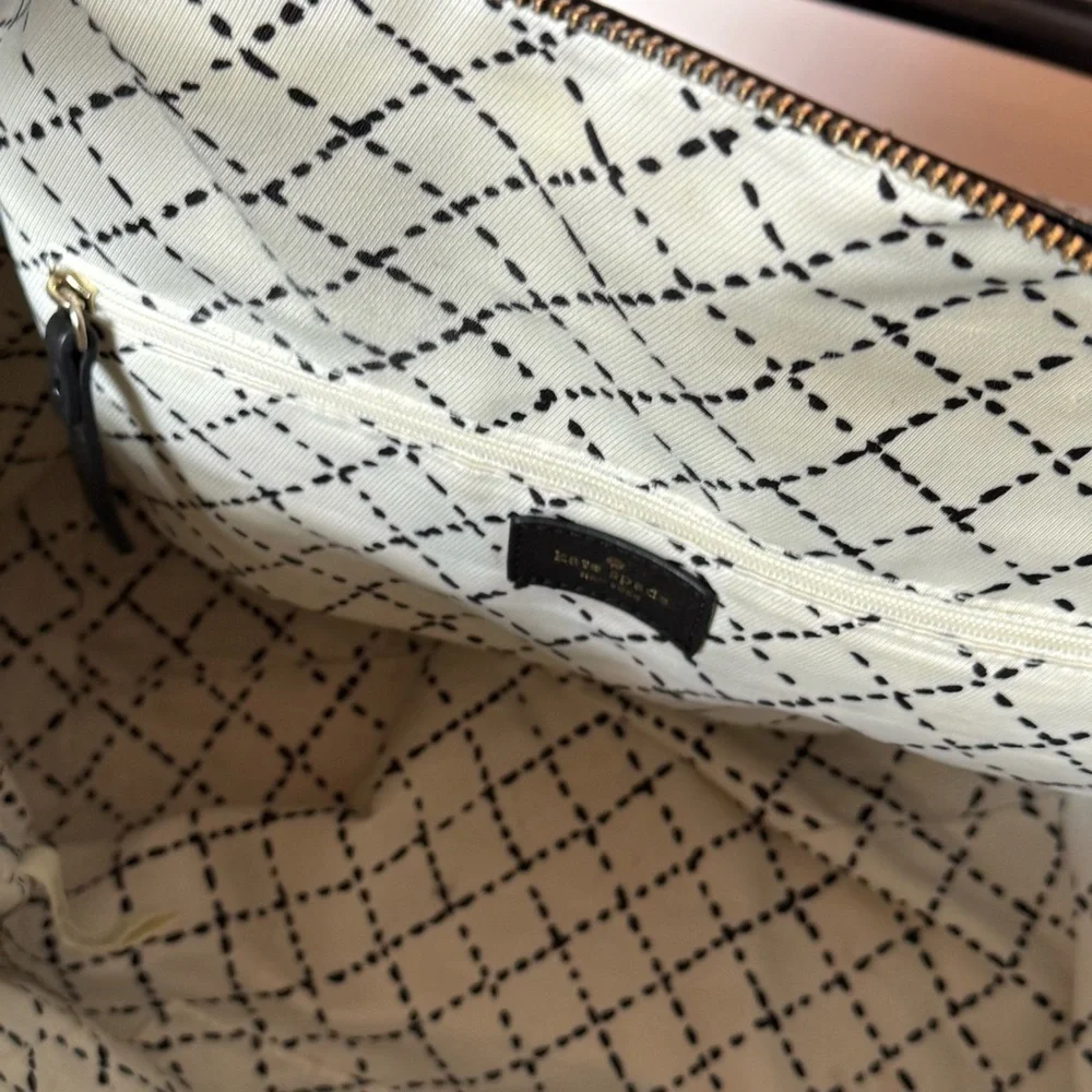 KATE SPADE TRAVEL BAG BEXLEY Kate Spade Smooth Leather Large LEATHER TRAVEL BAG